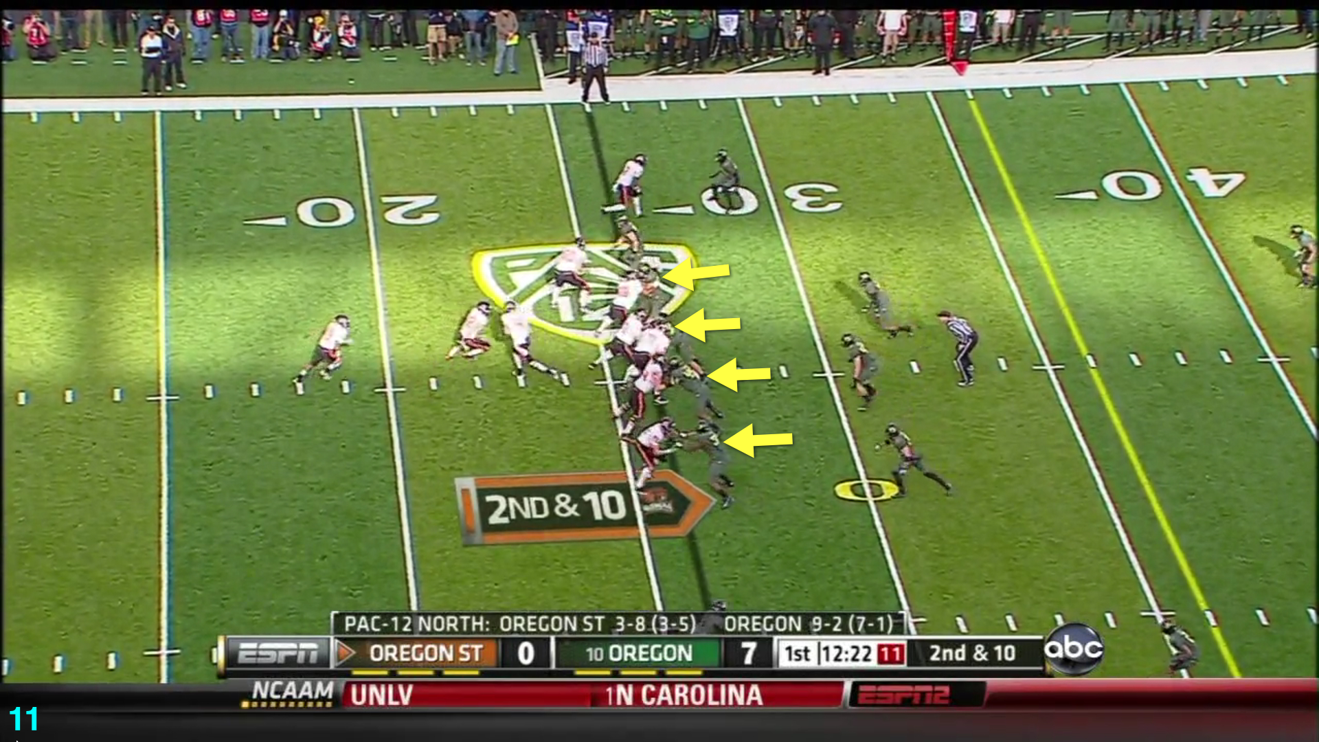 The Amazing Nick Aliotti Oregon Hybrid 34 Defense FishDuck