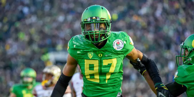 Oregon WR Darren Carrington II Shines in Rose Bowl FishDuck